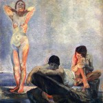 Opere di Brancaleone Cugusi da Romana: Le bagnanti (1932-1933)