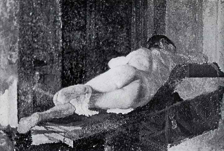 Opere di Brancaleone Cugusi da Romana: Nudo dormiente (1936)