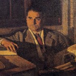 Opere di Brancaleone Cugusi da Romana: Ritratto di studioso (Antonello Zintu), 1940-1941
