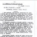 Artists' exhibition held at the Permanente Palace of Milan: Brignoli, Cugusi e Della Foglia, in "L'Italia", 14 June 1942